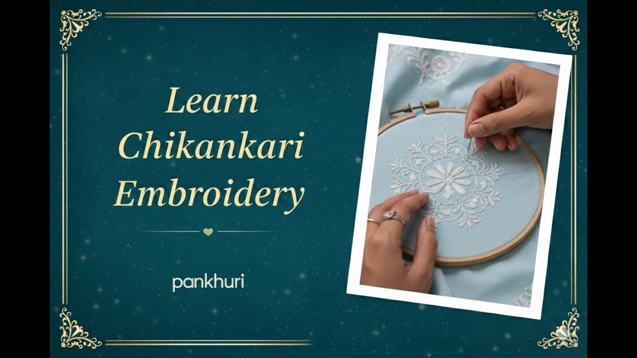 Learn Chikankari Embroidery | Live Session | Ask Pankhuri