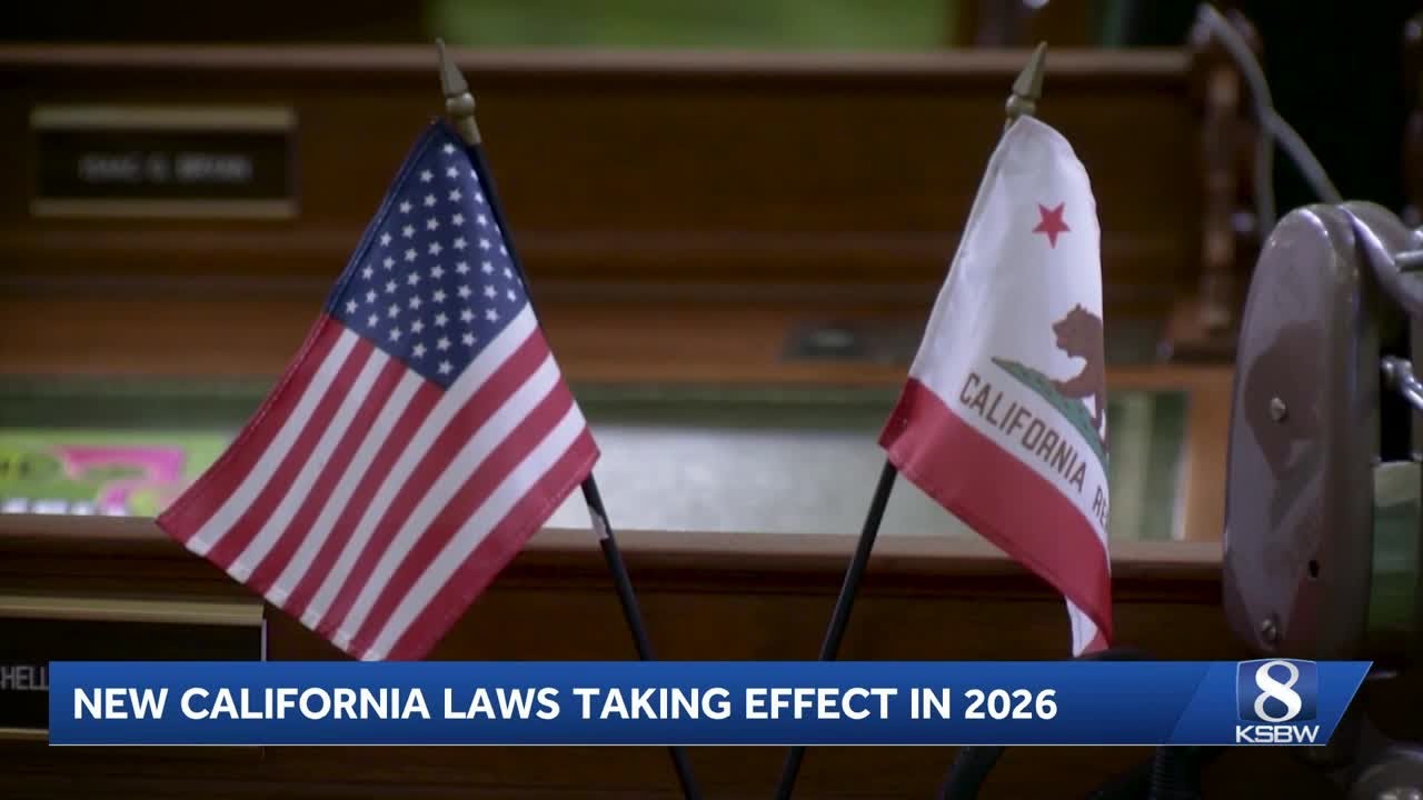 New California public safety laws to take effect in 2026