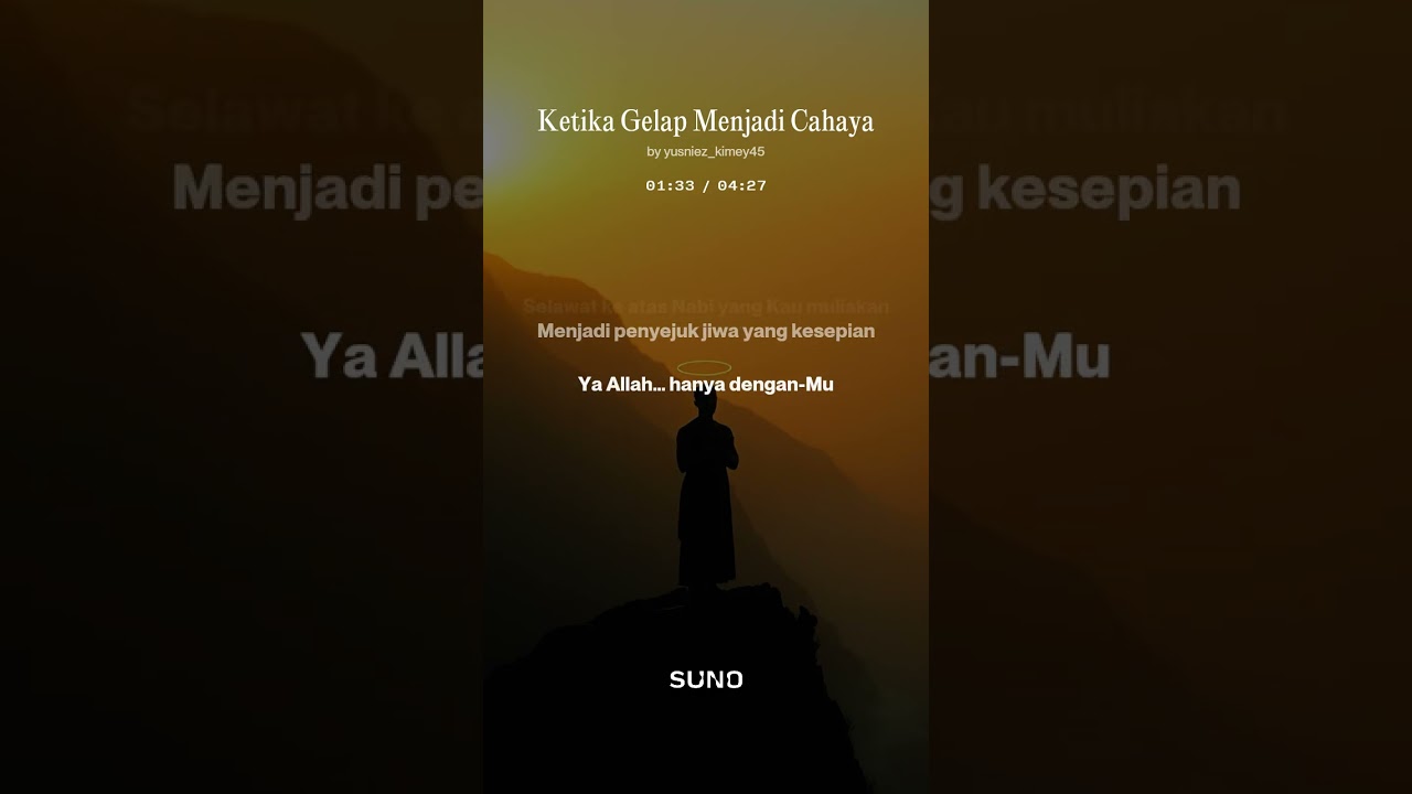 Ketika Gelap Menjadi Cahaya