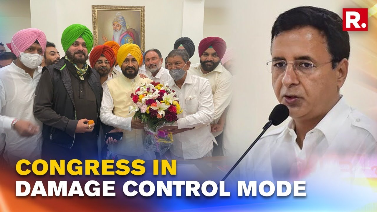 Congress Attempts Damage Control, Says 'both Channi & Sidhu Will Be The Punjab CM Face'