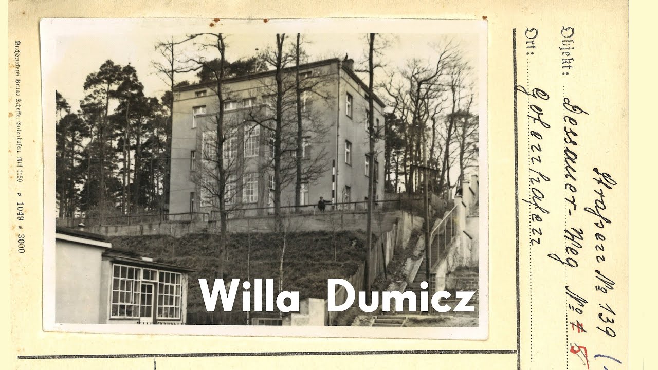 Zapomniany gdyński modernizm  - przedwojenna Willa Dumicz na wzgórzu
