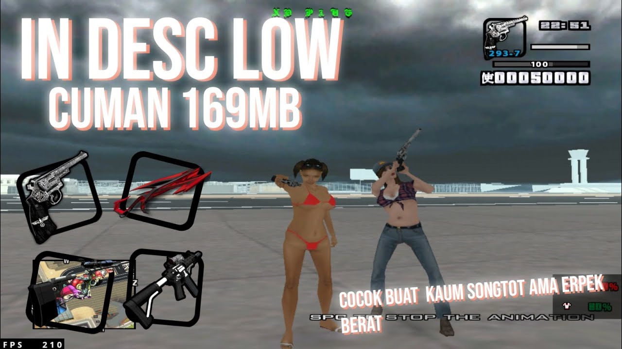 GTA IN DESC LOW TEXTURE MOBILE | GTA SA-MP