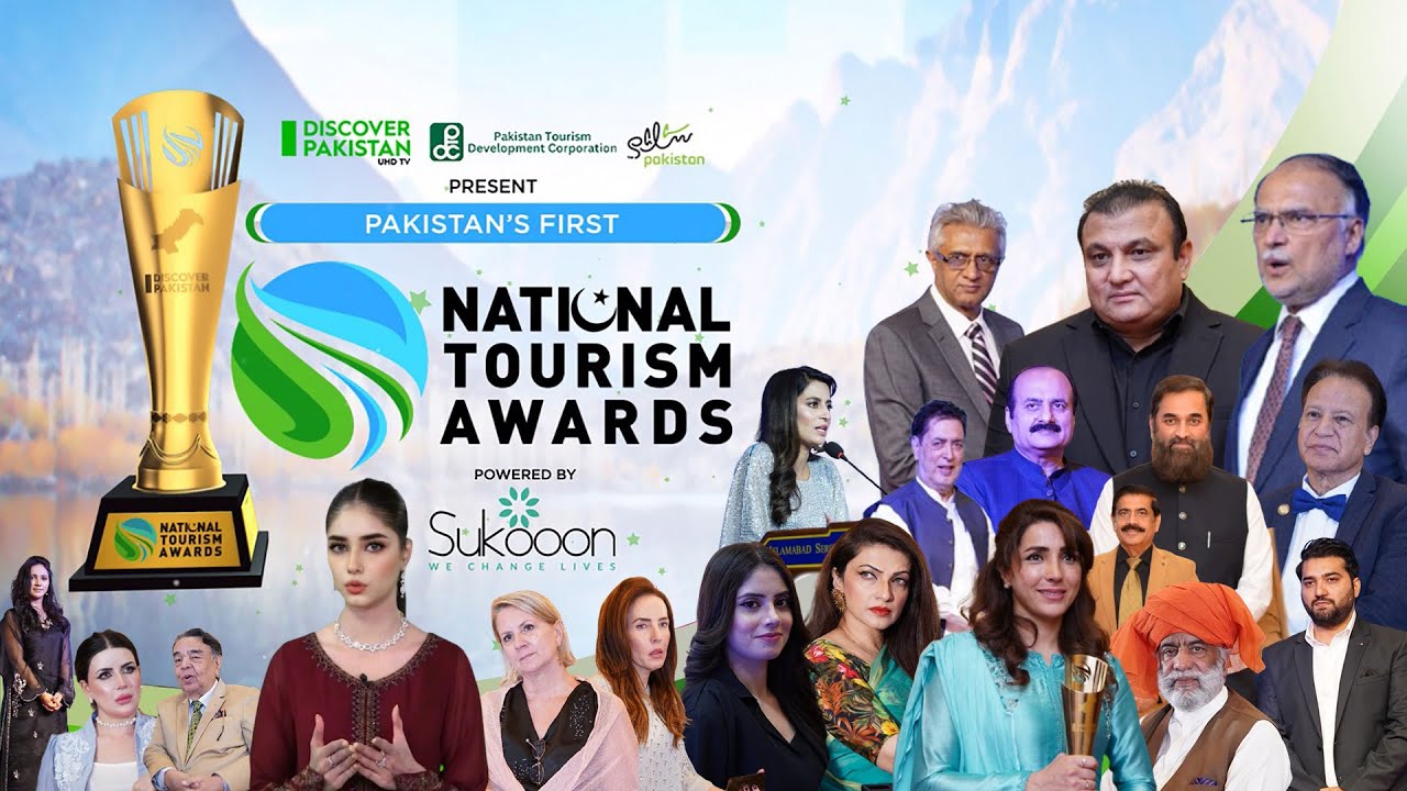 National Tourism Awards 2024 Presented by Discover Pakistan & PTDC | Powered by Sukooon