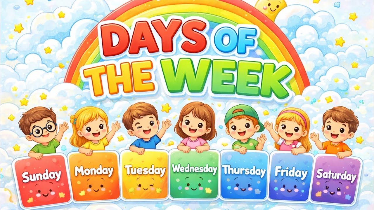 Days of the Week Song | Learn 7 Days for Kids | Fun Learning 