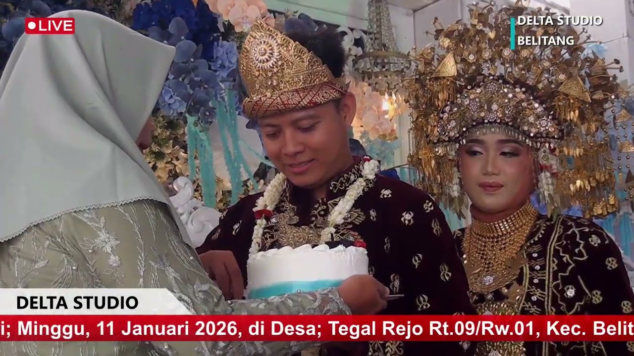 Pernikahan Sultan Judid, S.Pd. Gr & Diva Rohma Oktaviani, S.Pd. Gr di Tegal Rejo, Belitang.
