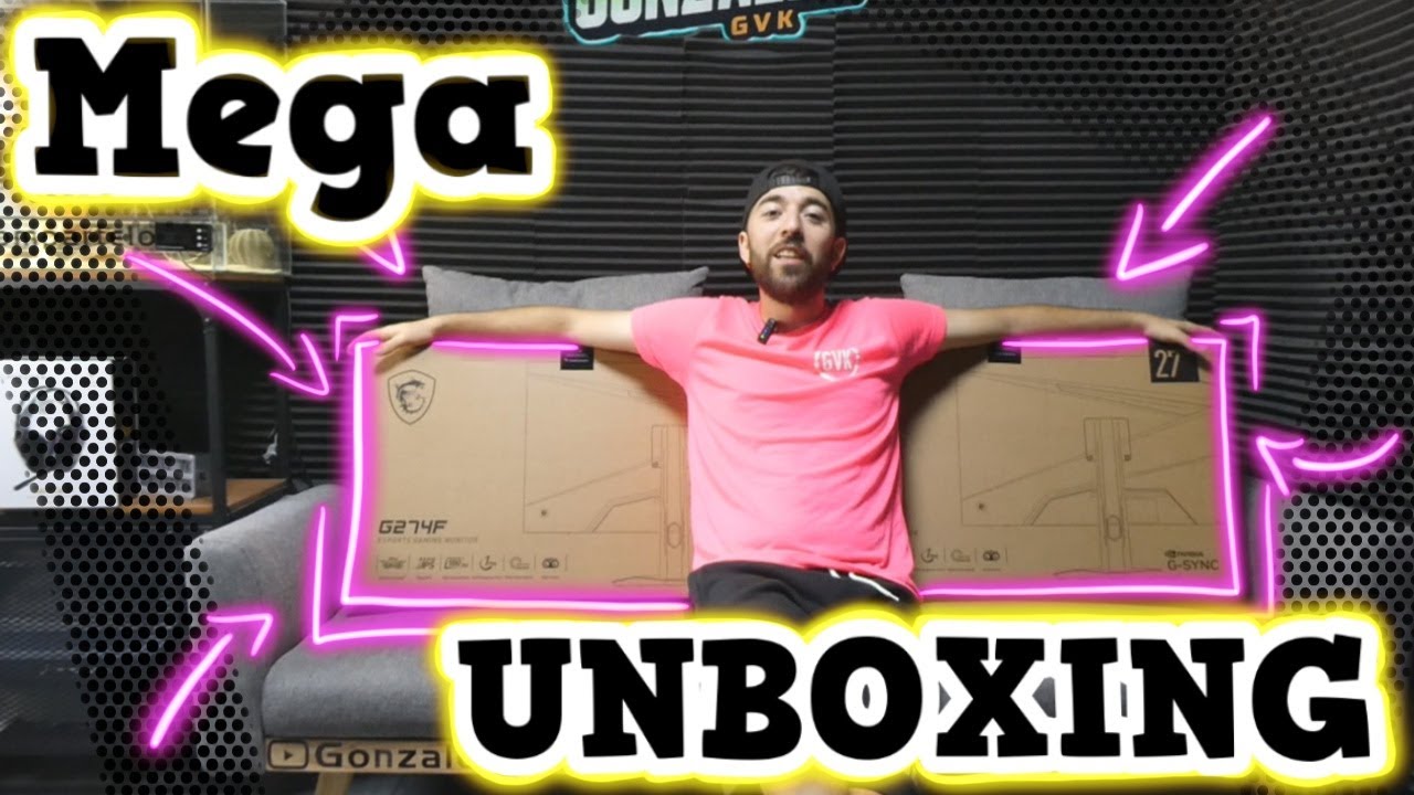 UNBOXING MONITORES MSI G274F 27