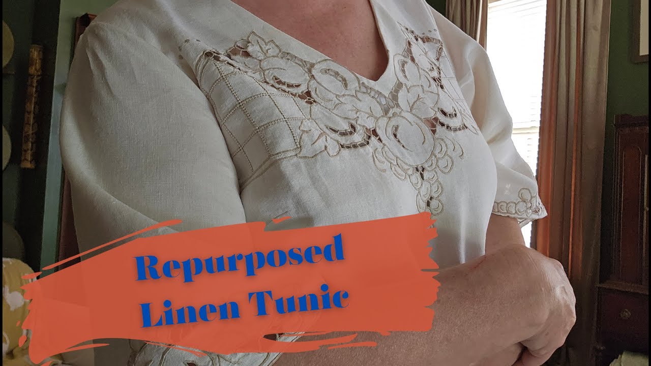 Repurposed Linen Tunic!
