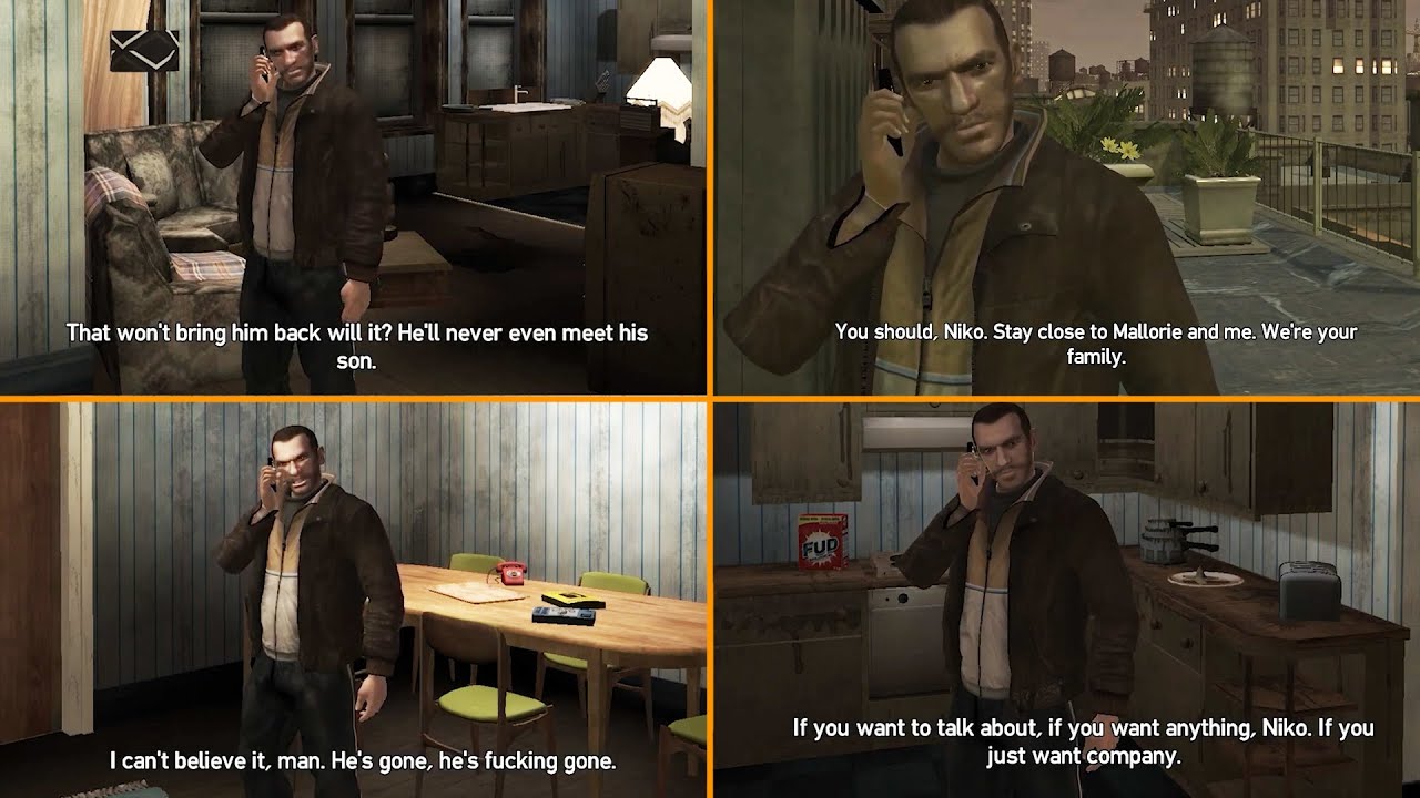 All Unique Phone Calls After Final Missions &mdash; GTA 4