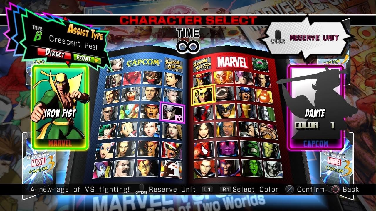 We picked each others characters