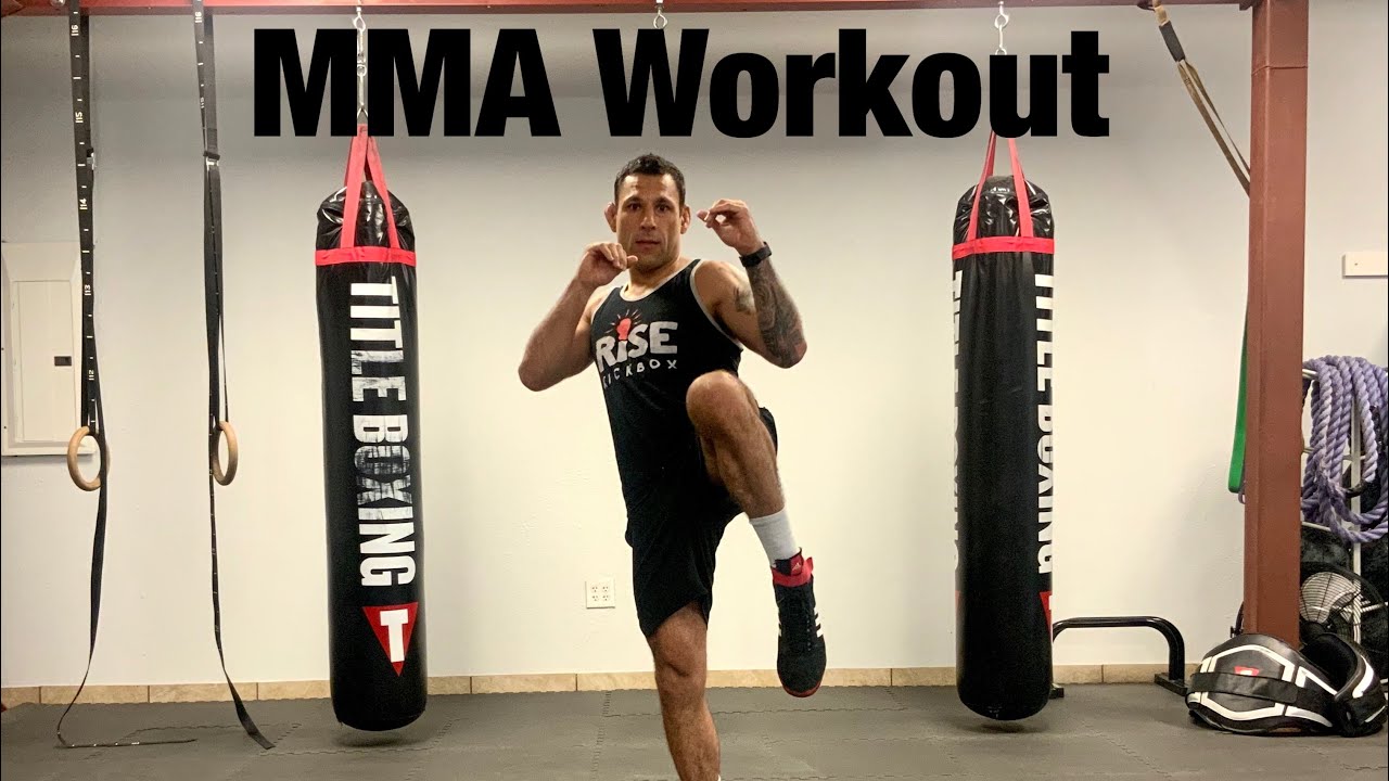 30 min Kickboxing & MMA follow along workout #1 with Fernando