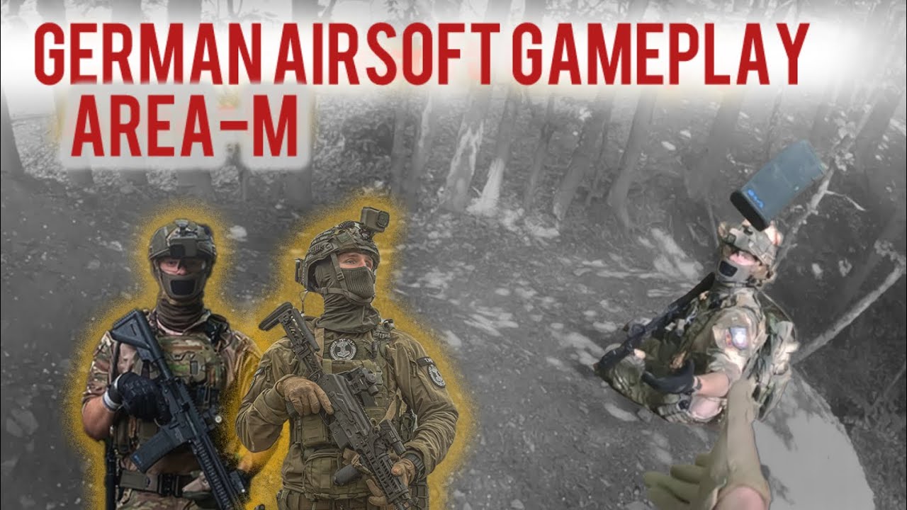 GER| Area-M Tactical Airsoft Gameplay | Goldrausch in Koblenz