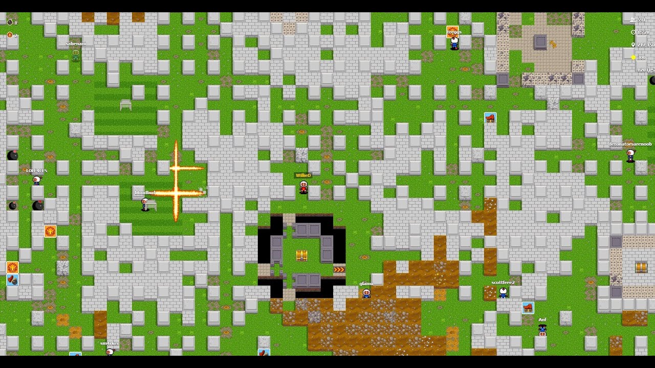 Bombermine - Massively Multiplayer Online Bomberman
