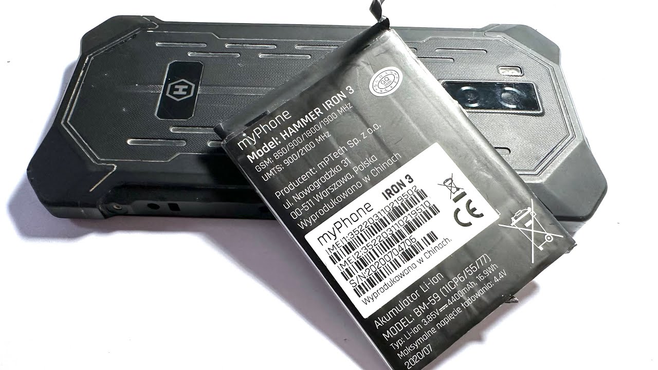 myPhone hammer iron 3 battery replacement