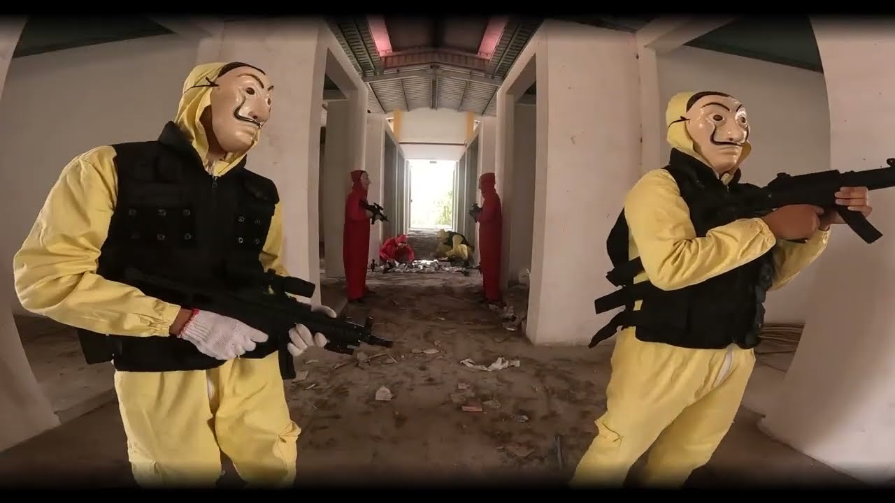 PARKOUR MONEY HEIST vs PARKOUR POV  ( BELLA CIAO REMIX ) 1 hour action