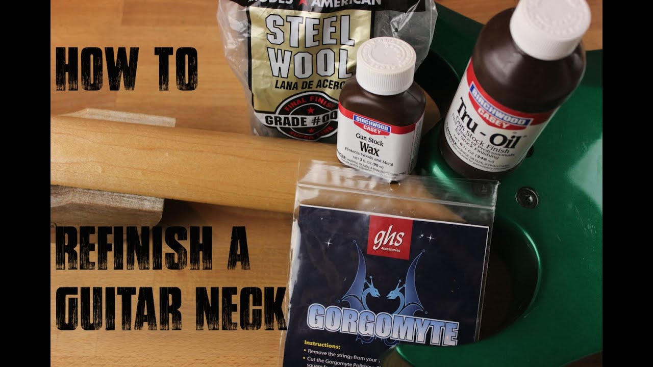 Guitar Neck Refinishing : Ibanez RG270 Project