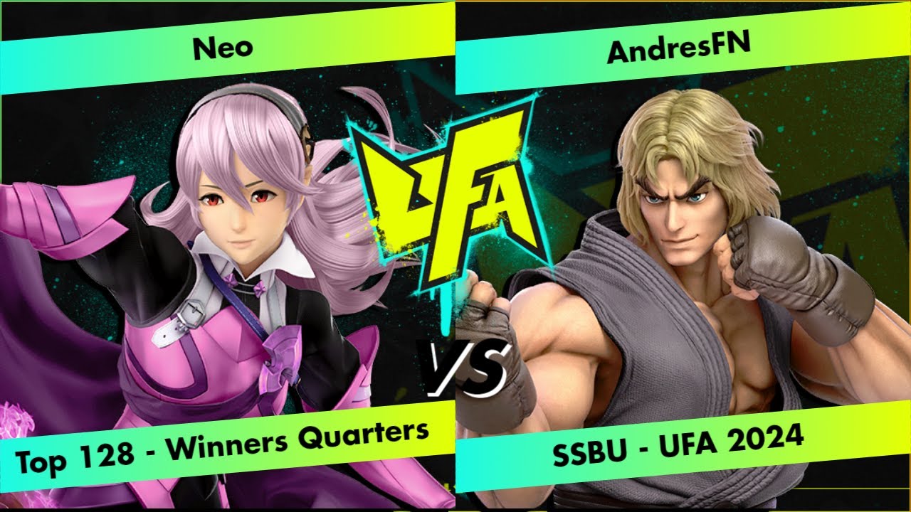 UFA 2024 SSBU - Neo (Corrin) против AndresFN (Ken) - Топ-128 победителей, четвертьфинал - SSBU, о...