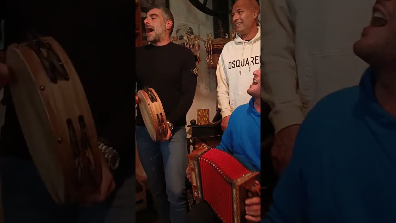 Tarantella tradizionale e ballo con finale 