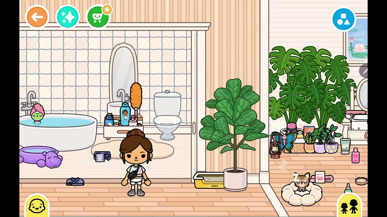 (Toca boca) rutyna dzienna 😀✨✨💗
