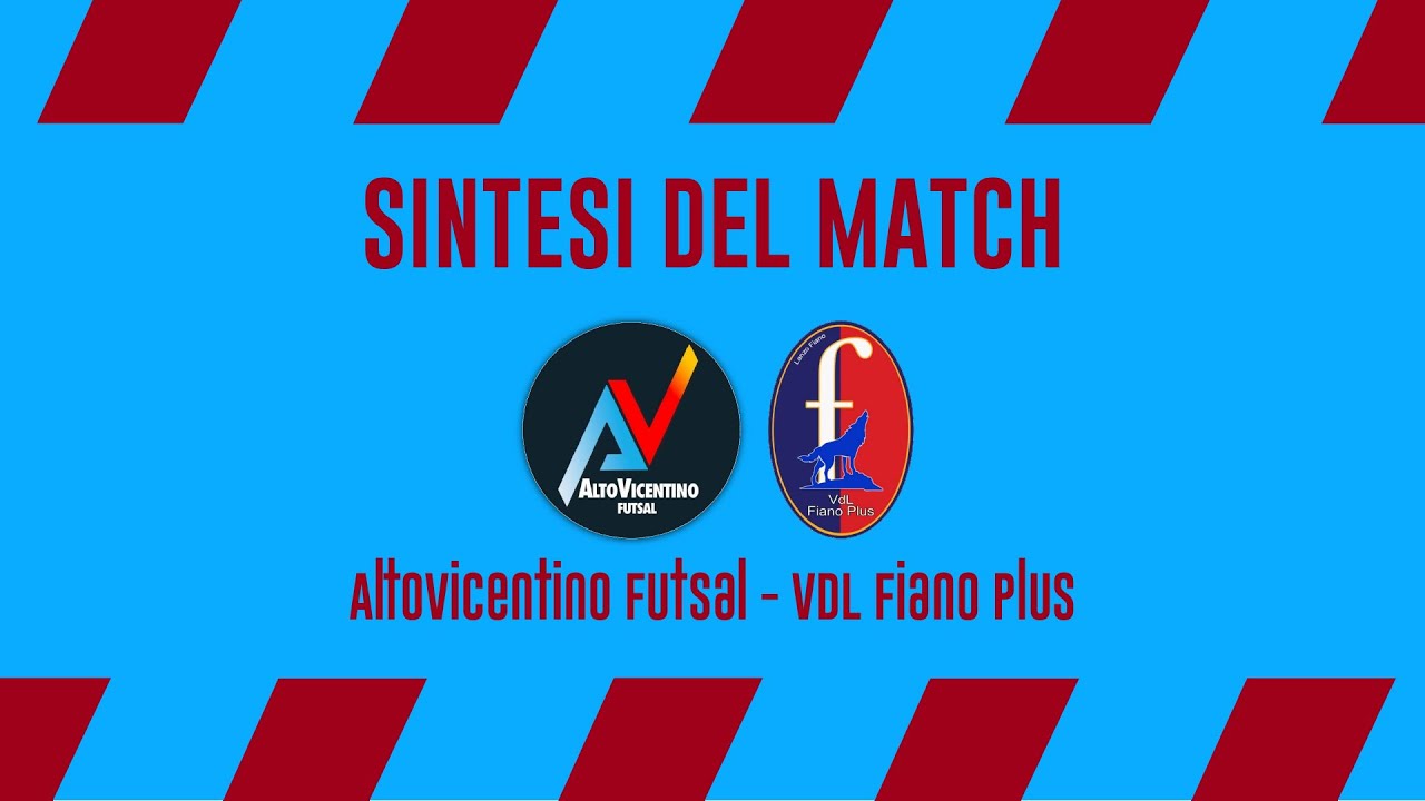 ALTOVICENTINO FUTSAL - VDL FIANO PLUS 5-0 | MATCH HIGHLIGHTS
