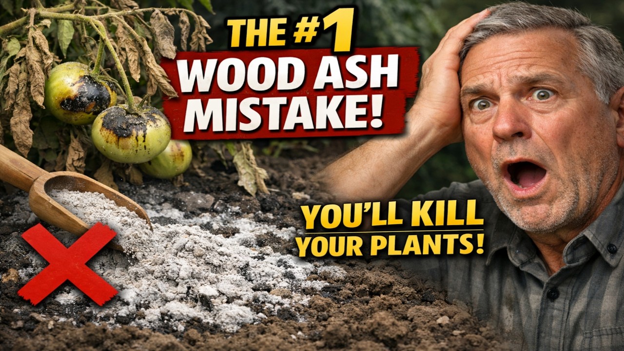 The #1 Wood Ash Mistake! You won't be feeding these plants—you'll be KILLING them instead.