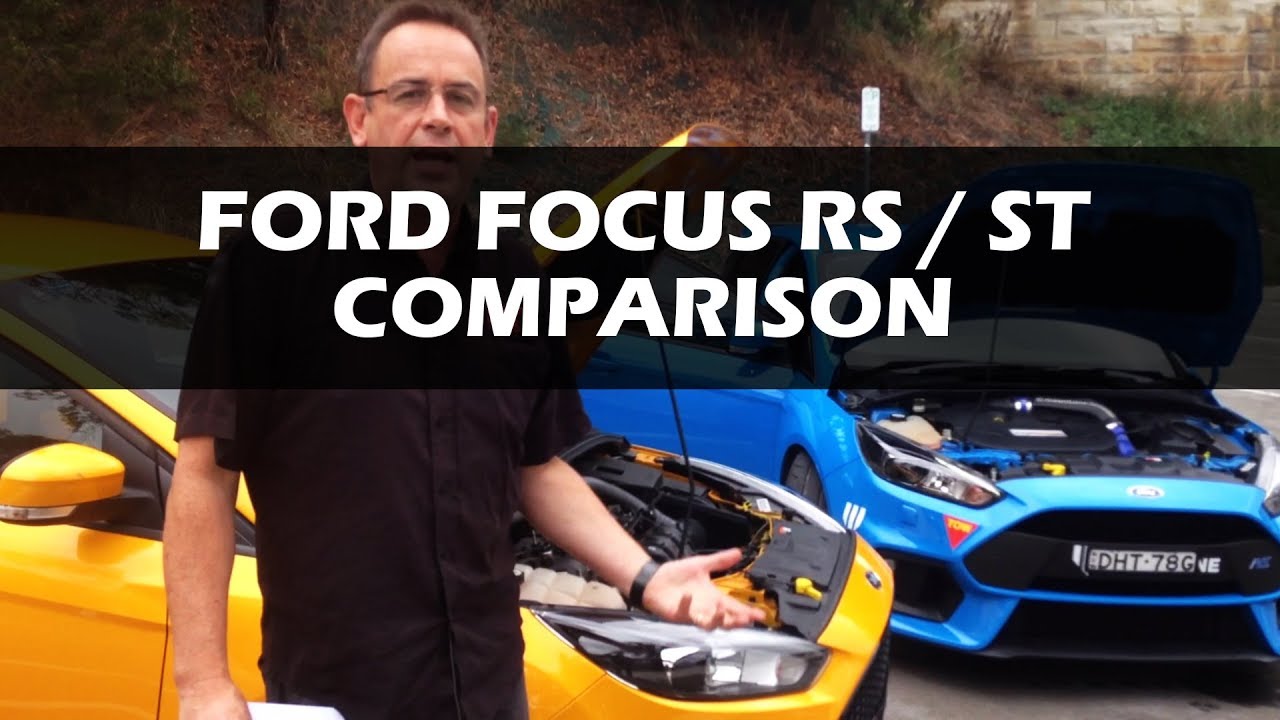 Ford Focus RS vs. ST Comparison