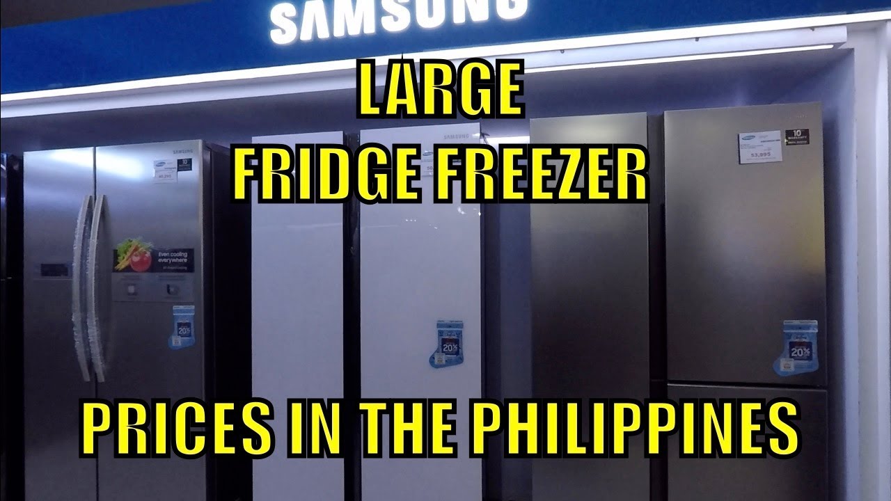 Large Fridge Freezer, Prices In The Philippines.