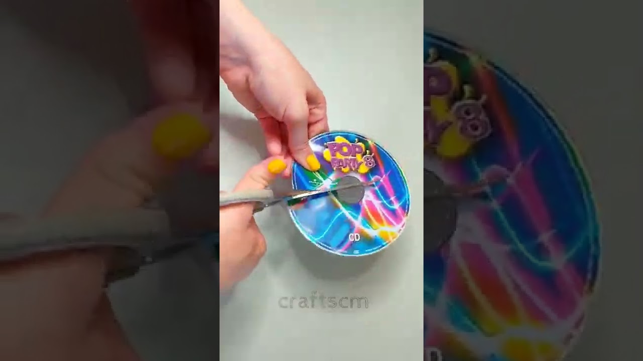 HOW TO CUT DVDS AND CDS ✂️📀