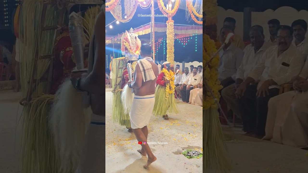 Babbarya Neecha kola @ Yelluru 2025||ಬಬ್ಬರ್ಯ ನೀಚ ಕೋಲ ಎಲ್ಲೂರು ೨೦೨೫🔴 #kantara #kola #tulunadu #shorts