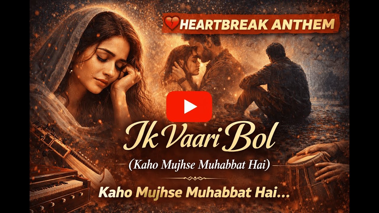Jhooth hi sahi, ek baar keh do💔| Ik Vaari Bol Song