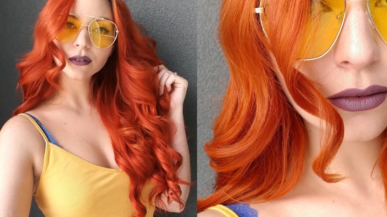 Change of Plans | Dying My Hair Orange Loreal Feria C74 Intense Copper