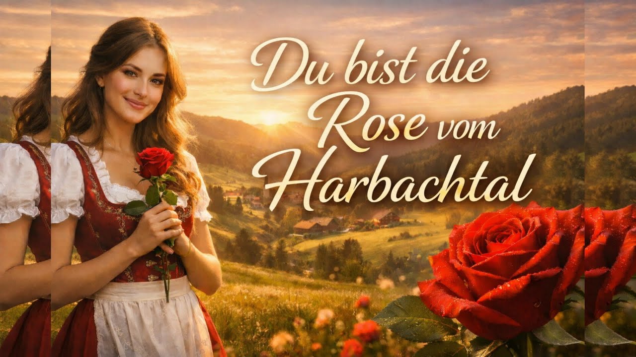 Die Rose vom Harbachtal – Ein Lied voller Heimat & Liebe | Deutscher Schlager