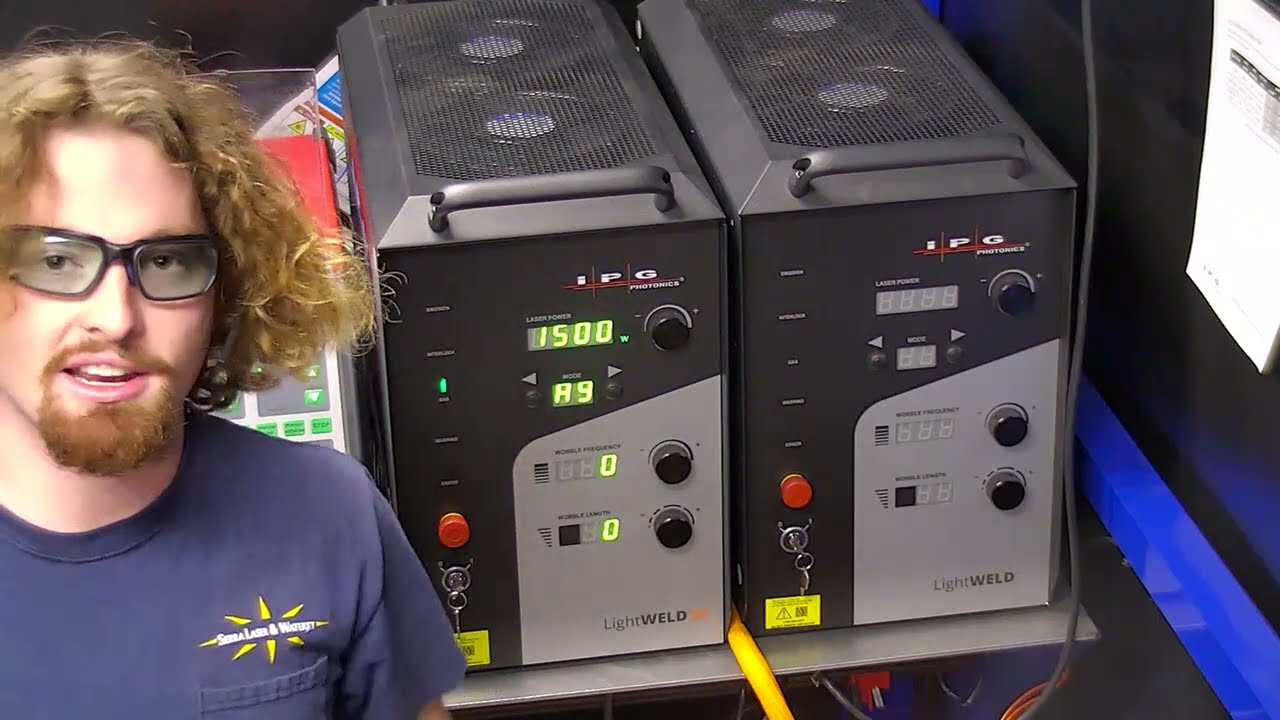 Customer IPG LightWELD Demo