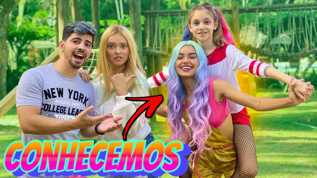 CONHECEMOS A PRIMA DA ARLEQUINA !! FOI MUITO ESTRANHO!!