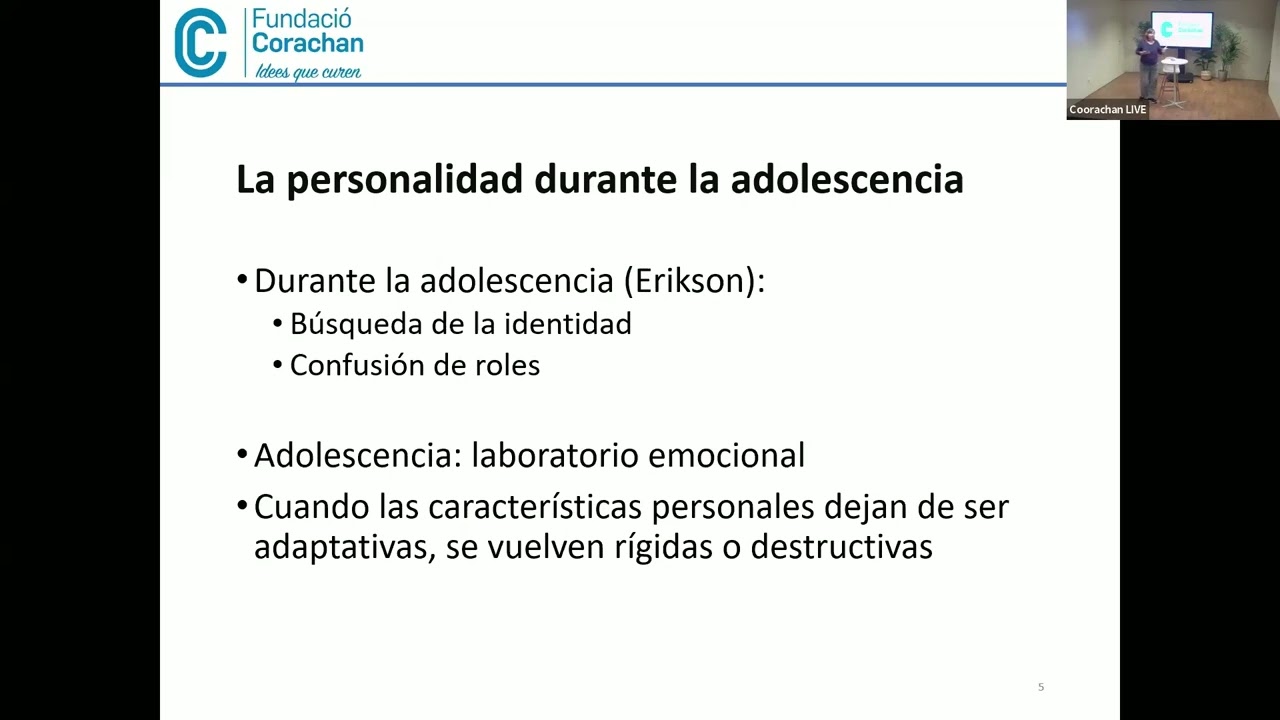 4ª Sesión Webinar: Adolescencia y juventud: comprender para ayudar 2025