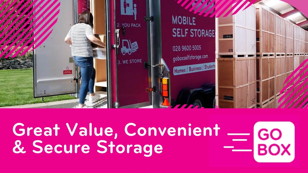 Need Self Storage in Belfast? Check out Go Box Self Storage- Simple, Convenient & Secure.
