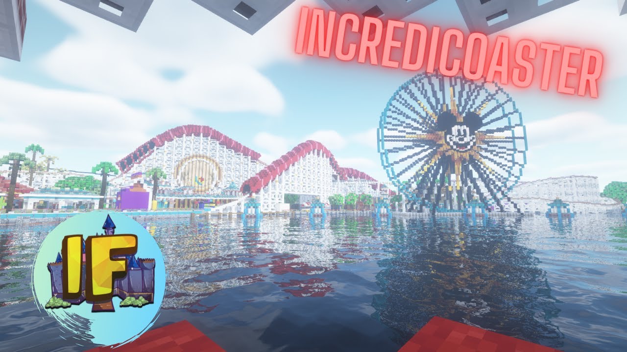 Imagine Fun | Incredicoaster | Minecraft Disneyland