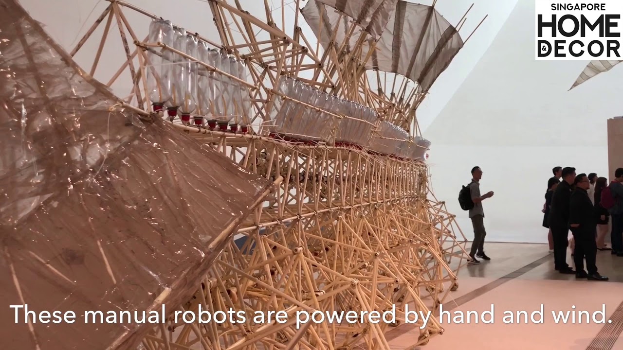 Theo Jansen’s world-renowned Strandbeests land in Singapore