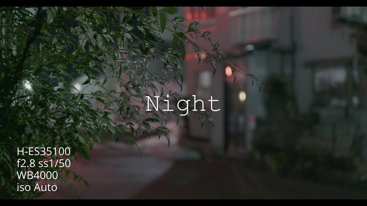 Night Lumix GH7 2025 /01 /24