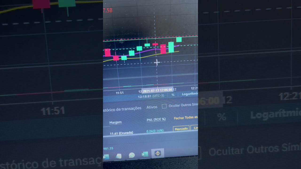 Day trade um futuros da Binance, zera a parcial e p&otilde;e no bolso 💰🙅🏼&zwj;♂️ #daytrade #bitcoin #trade