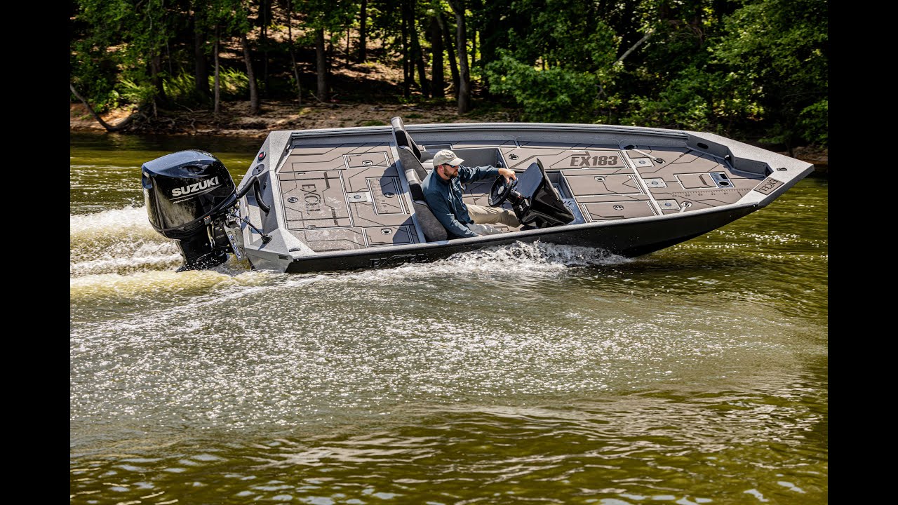 All New EX 183 and 203 Crappie/Bass Boat
