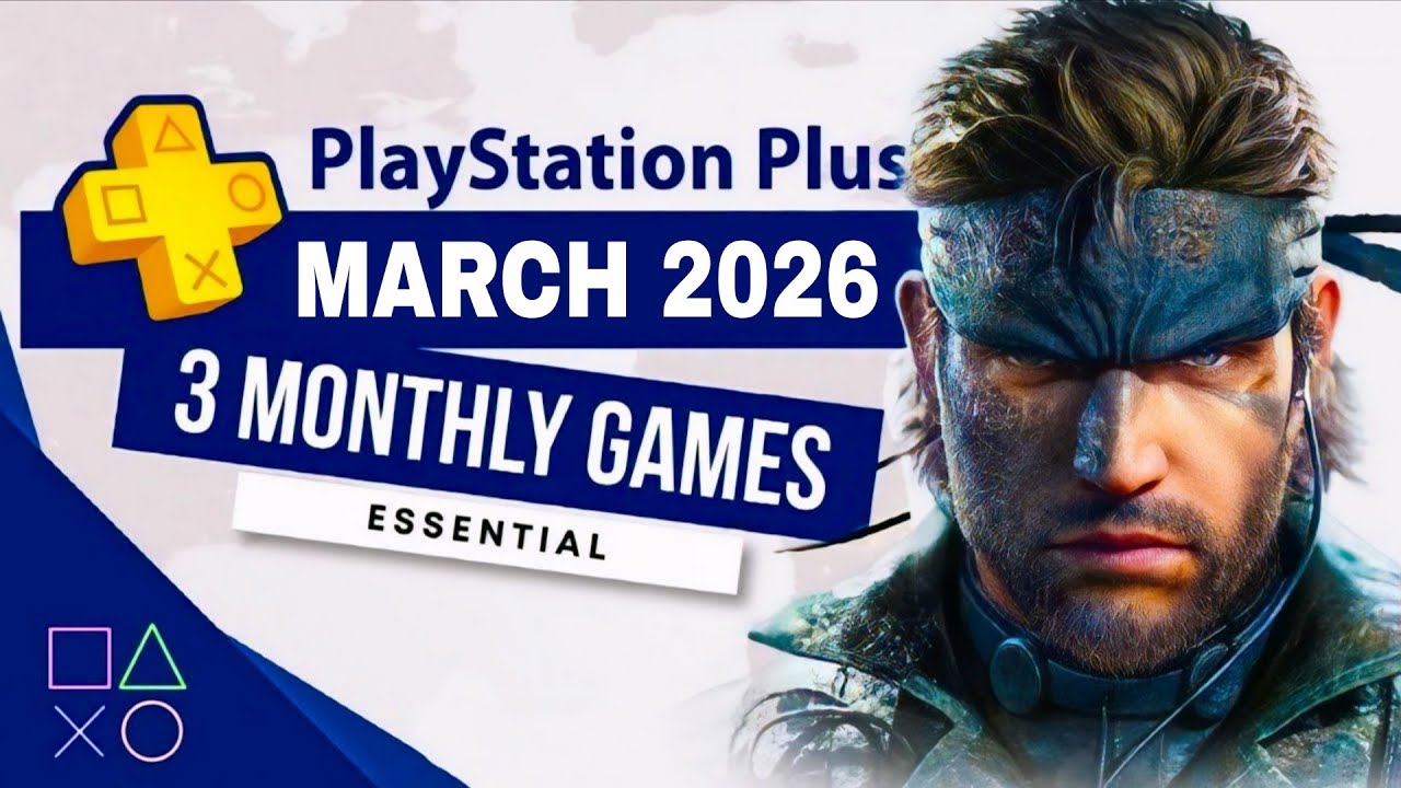 Игры месяца из списка PlayStation Plus Essential на март 2026 года | PS Plus март 2026