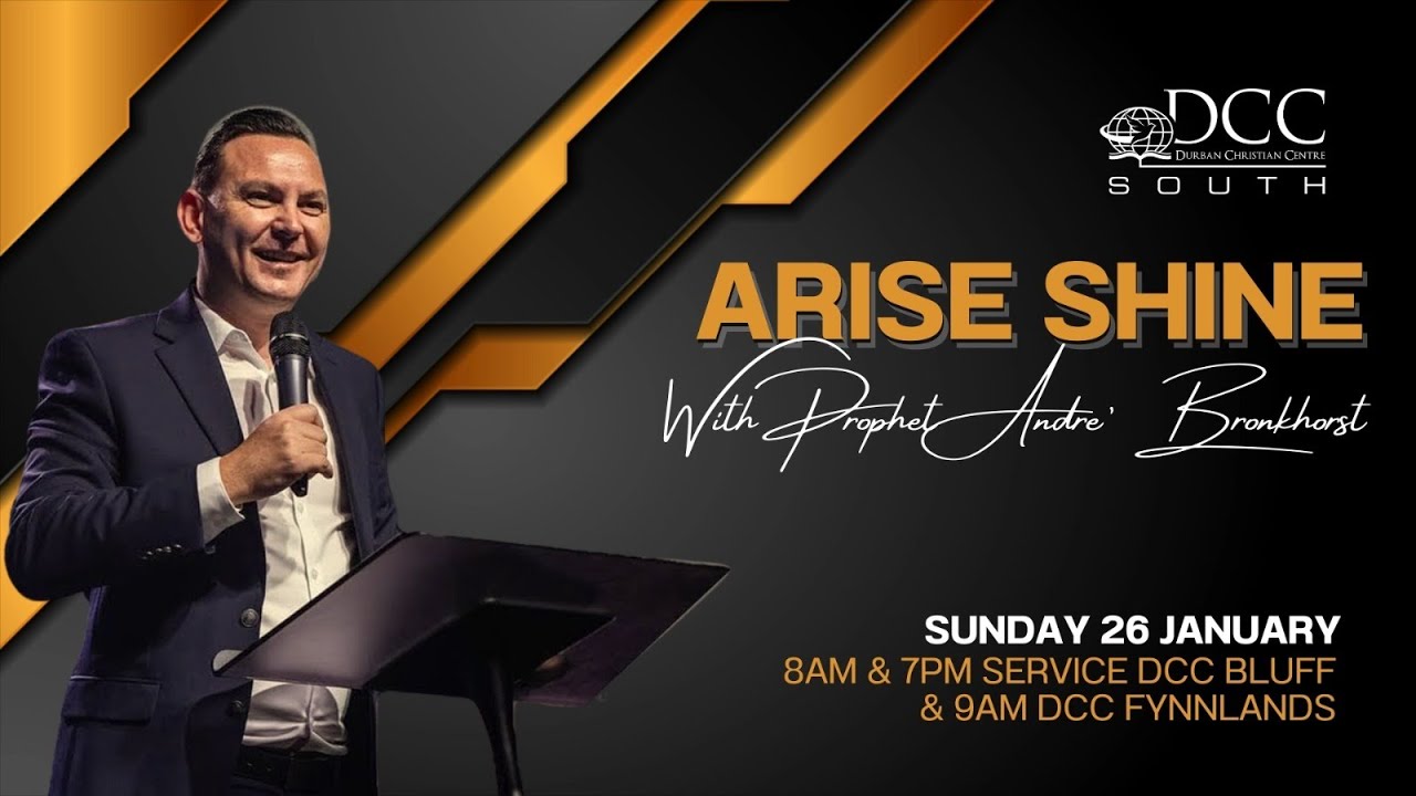 Sunday 26th January 2025 | Live Sunday Service | Prophet Andre Bronkhorst