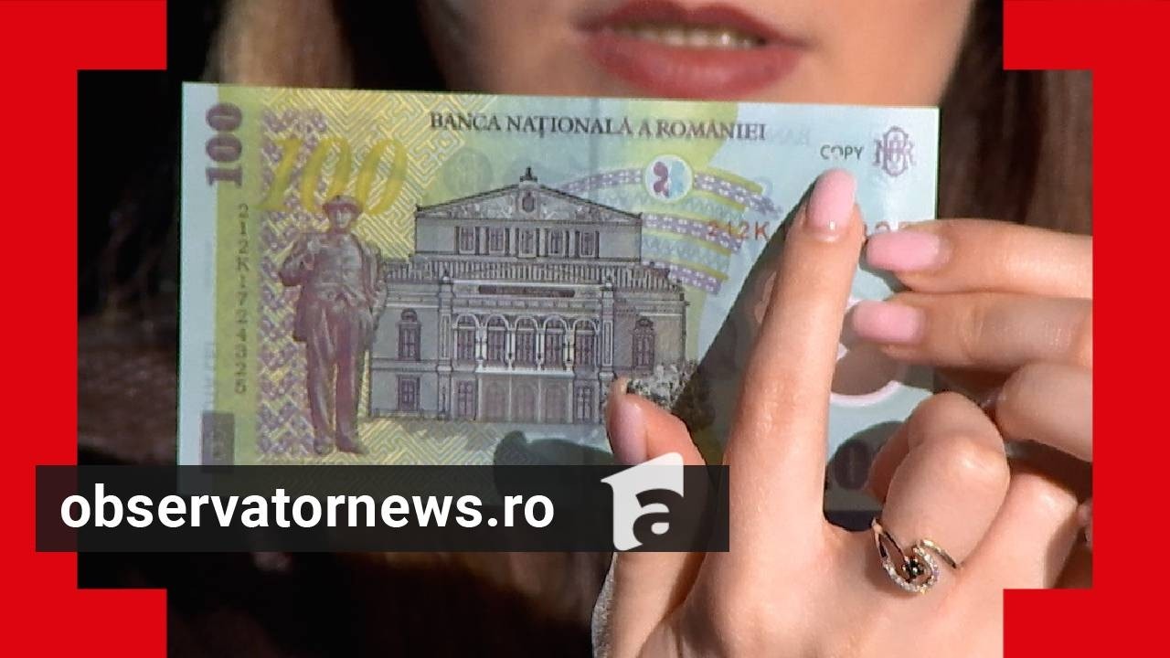 Banii de recuzită, tot mai greu de deosebit de cei reali. Diferențe minime la 100 de lei