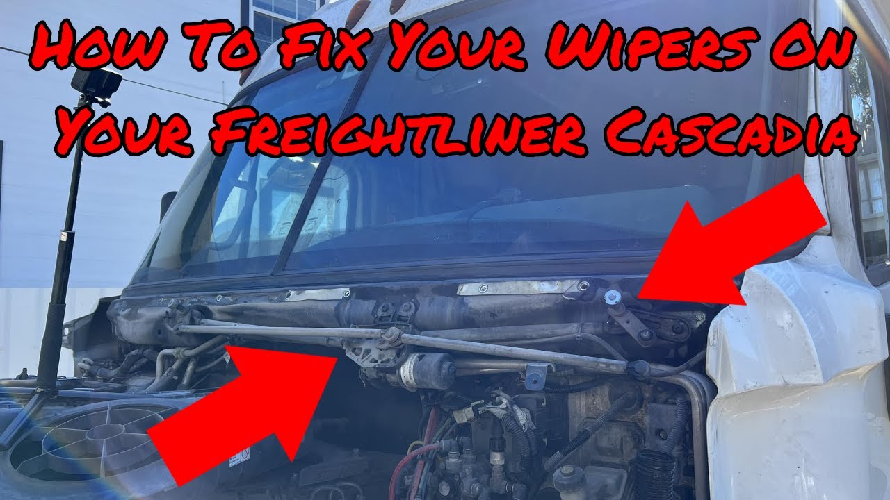 How To Fix Your WINDSHIELD WIPERS On Your Freightliner Cascadia