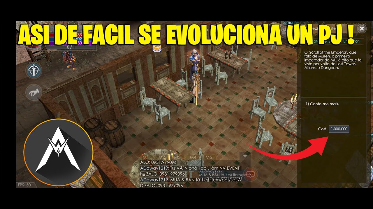 MUAWAY GUIA PARA EVOLUCIONAR TU PJ FACIL !