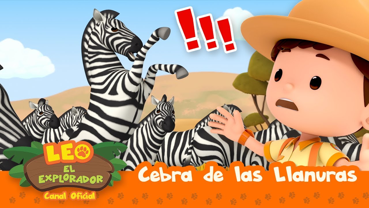 Cebra de las Llanuras 🦓 | Leo, El Explorador Episodio | Animación | Familia | Niños #compilation