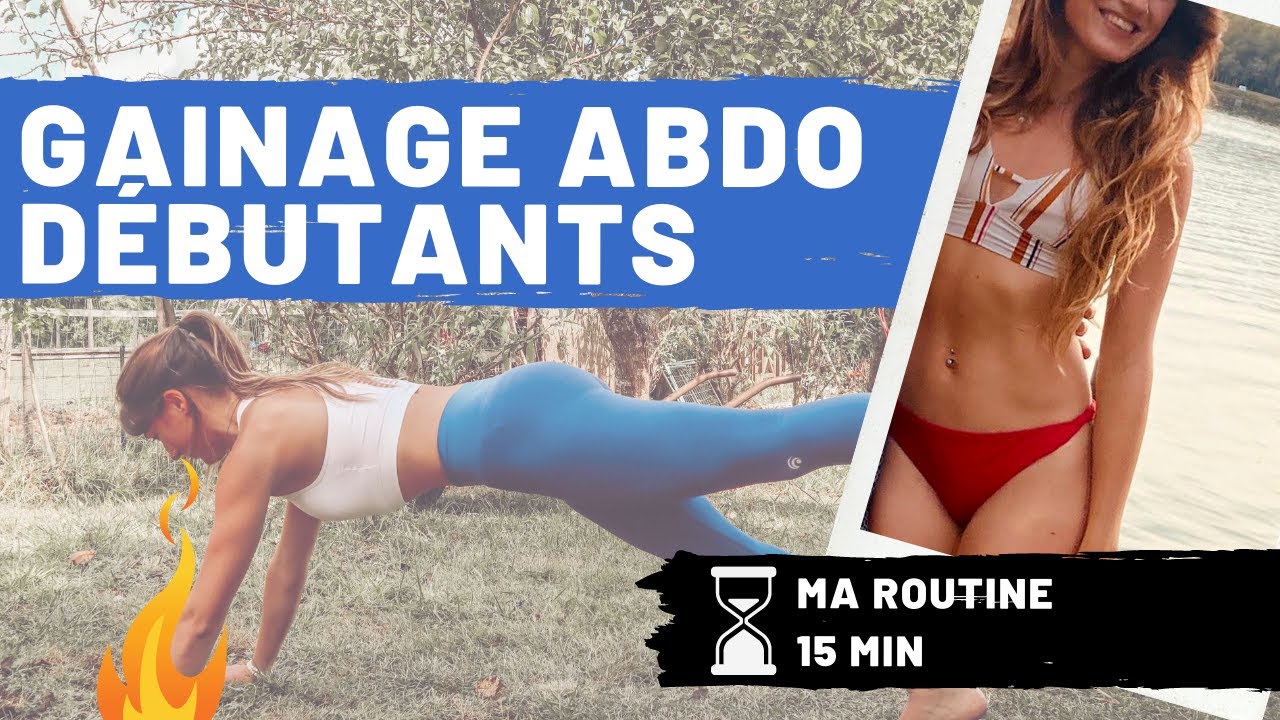 ROUTINE GAINAGE ABDOS DEBUTANTS 🍫  15 Minutes pour Tonifier, Renforcer, Gainer avec une Kiné ! 💪🏻