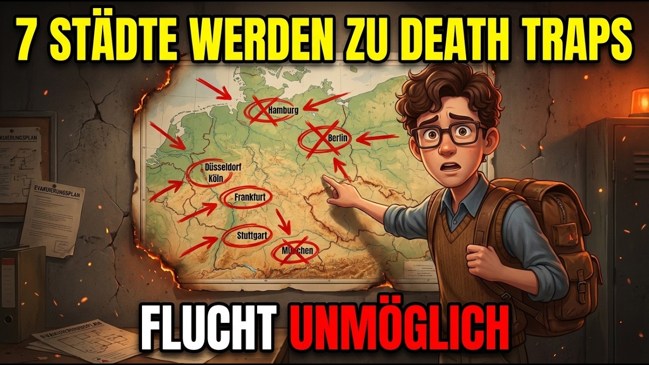 7 deutsche Städte werden zu DEATH TRAPS bei SHTF (Flucht unmöglich)
