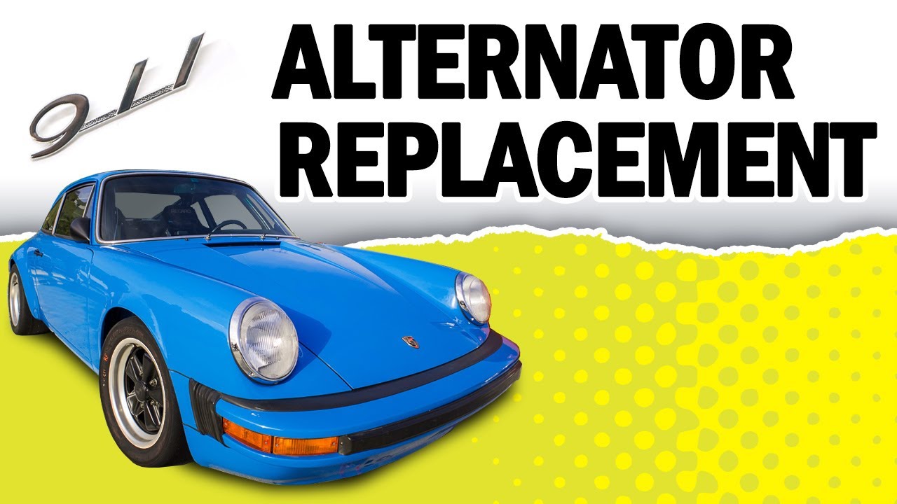 Porsche 911 (1965-89) Alternator Replacement