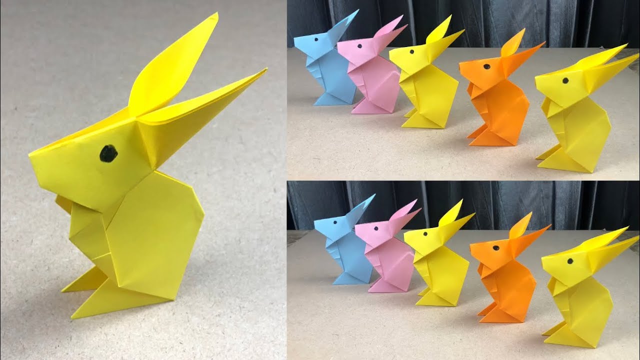 Diy Paper Rabbit | พับกระต่าย